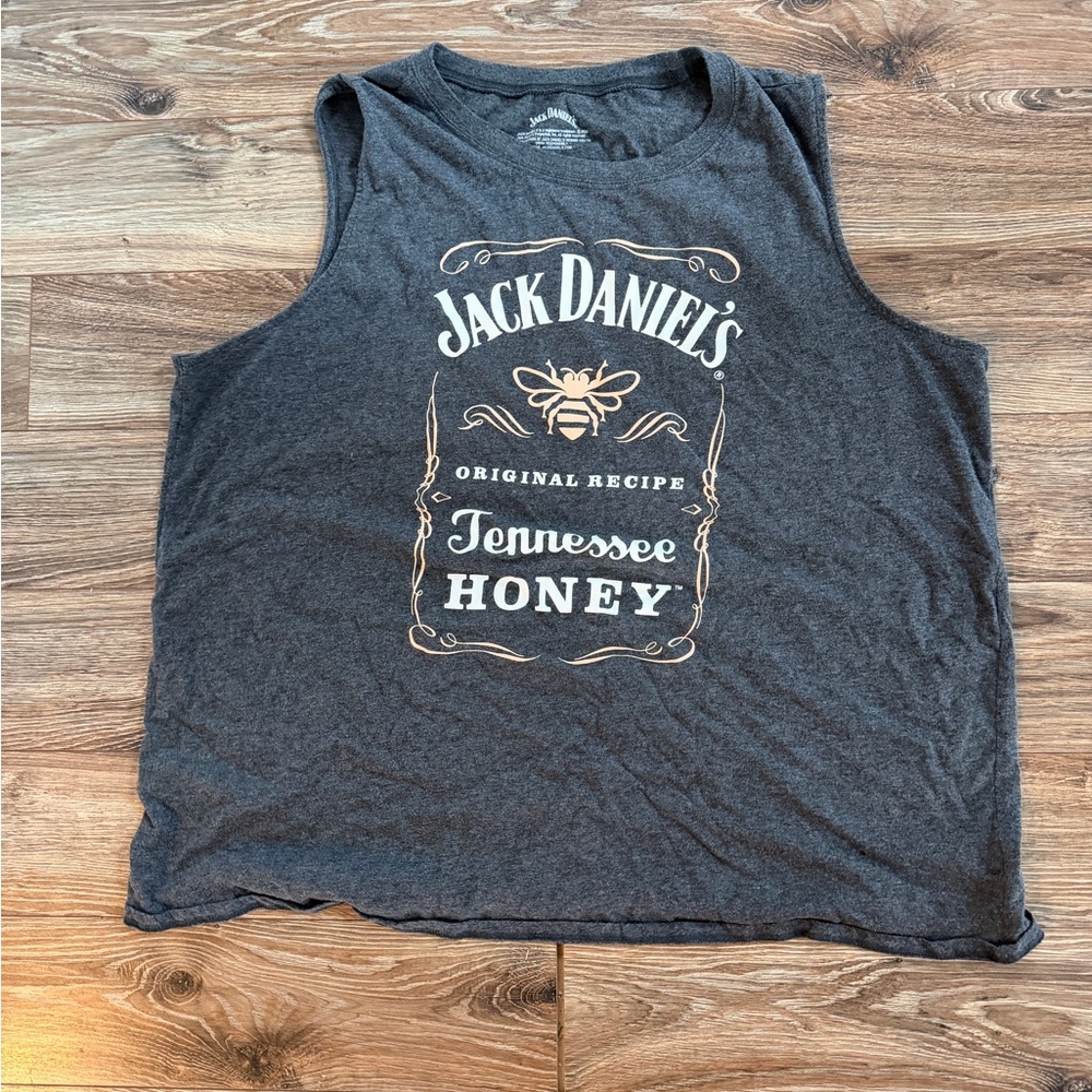 Torrid Jack Daniels Honey Relax Fit Cotton Crew Tank Size 3 - Picture 5 of 6